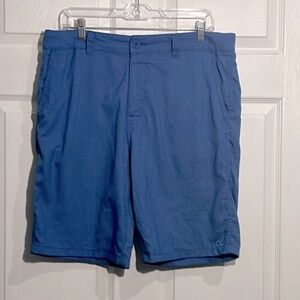 O’NEILL Mens Blue Flat Front Chino Shorts
 - Size 34